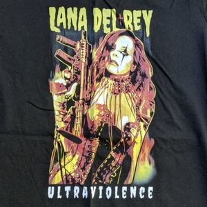 Lana Del Rey ULTRAVIOLENCE Album T-shirt 2014